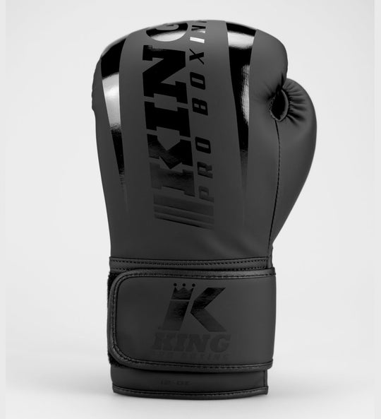 King Pro Boxing Bokshandschoenen Revo - Zwart/Zwart