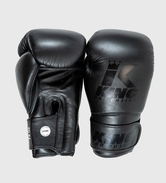 King Pro Boxing Bokshandschoenen Star 12 - Zwart/Zwart