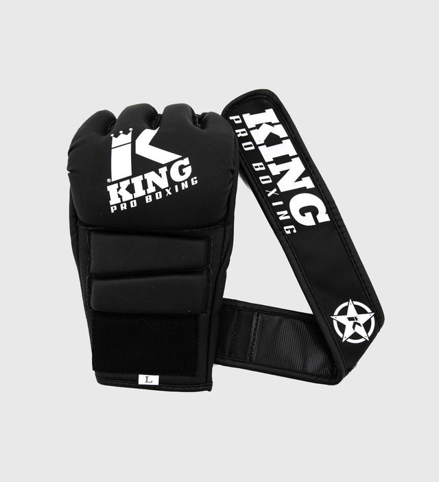 MMA rukavice King Revo 2 – Černé/Bílé