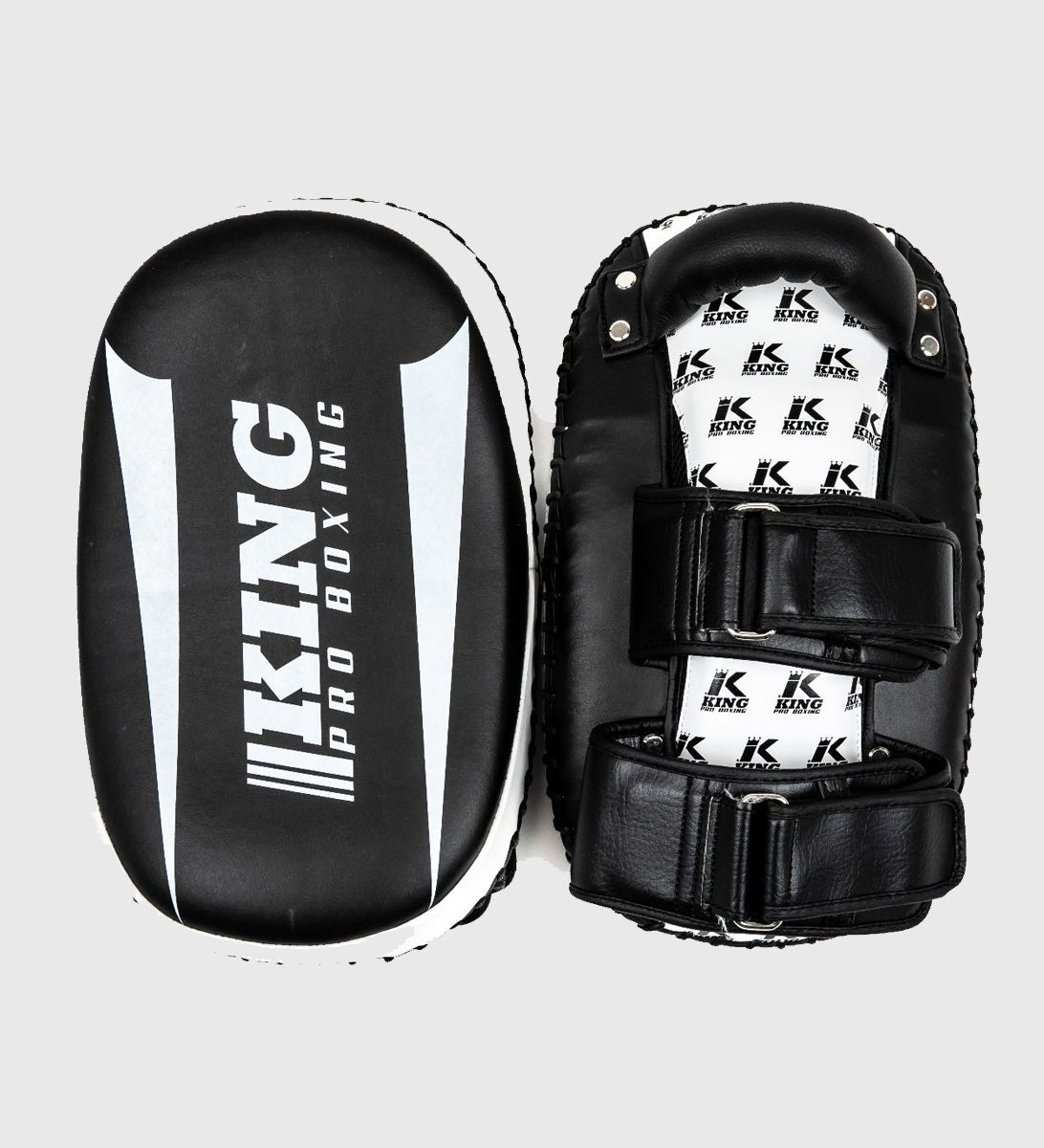 King Pro Boxing Thai Pads Revo - Zwart/Wit - Trap & Stootkussens