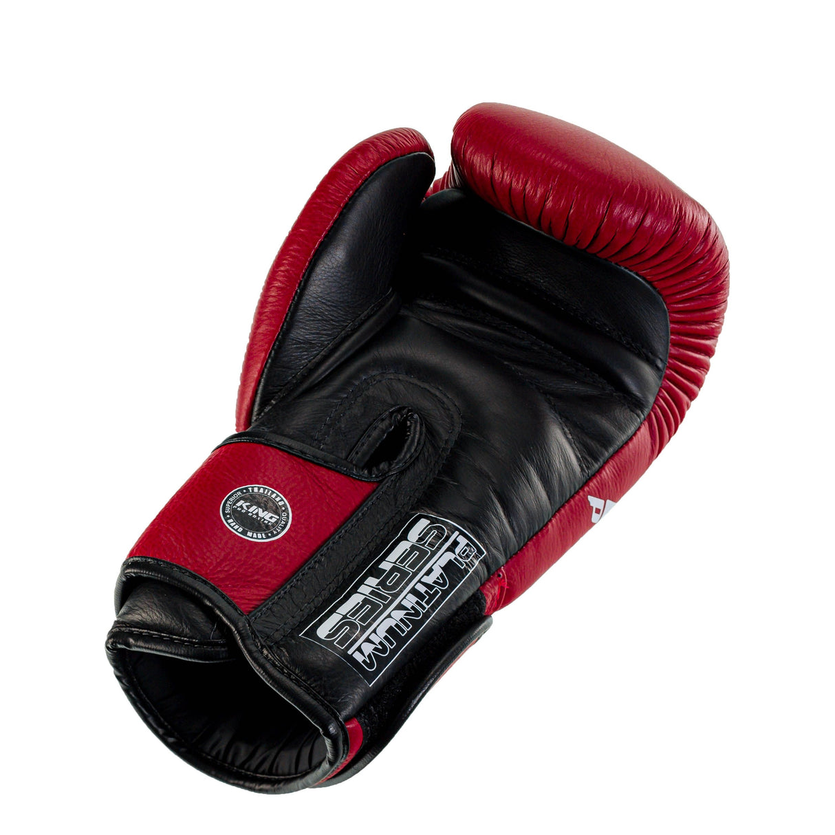 King Pro Boxing Platinum Boxing Gloves - Red/Black