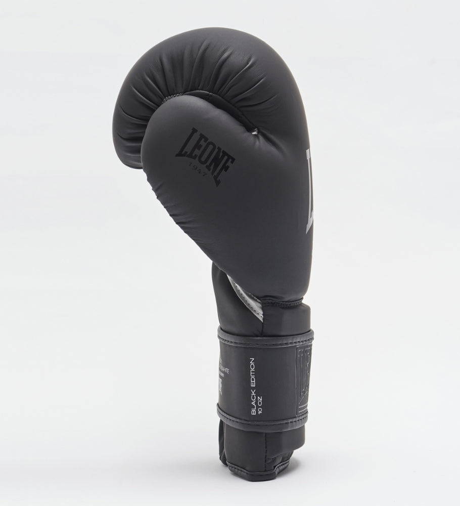 Leone (Kick)Bokshandschoenen GN059 - Zwart/Zwart - (Kick)Bokshandschoenen