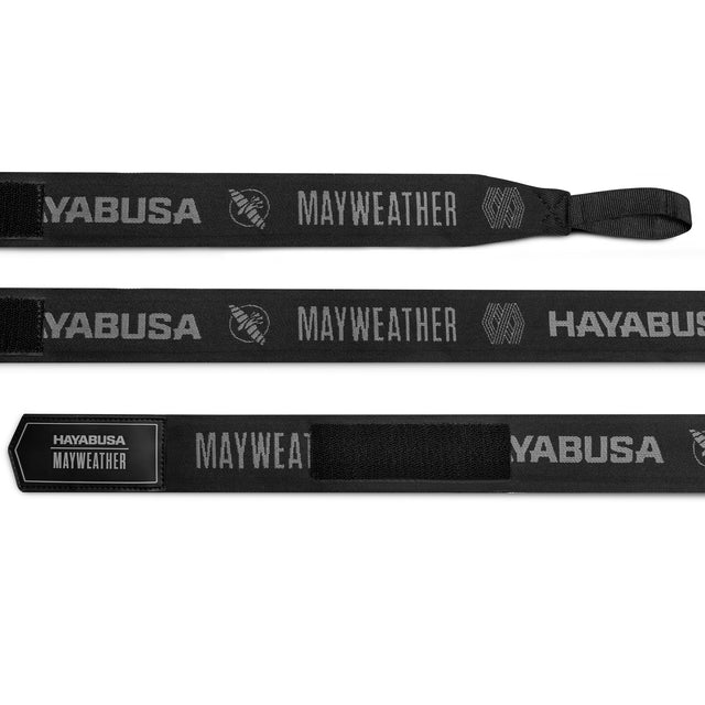 Hayabusa x Mayweather Bandagen Deluxe – Schwarz/Grau