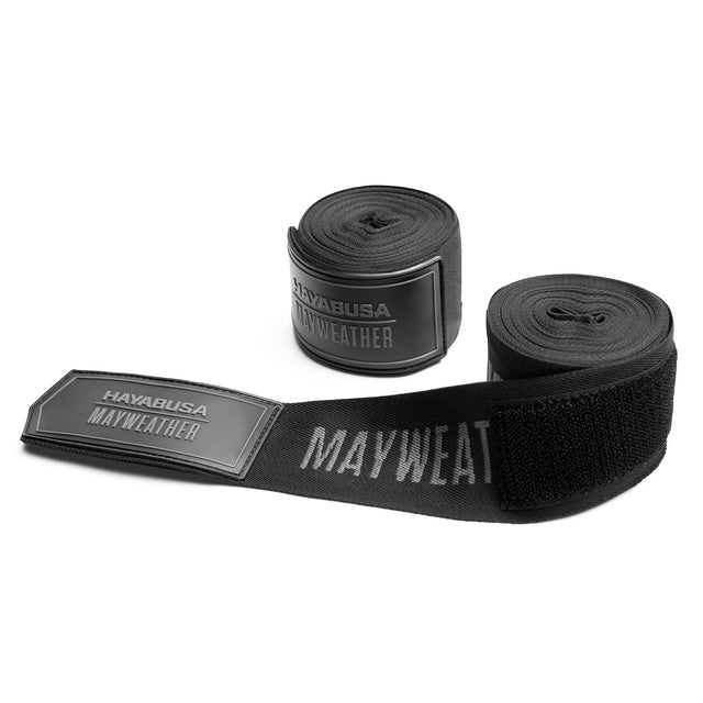 Hayabusa x Mayweather Bandagen Deluxe – Schwarz/Grau