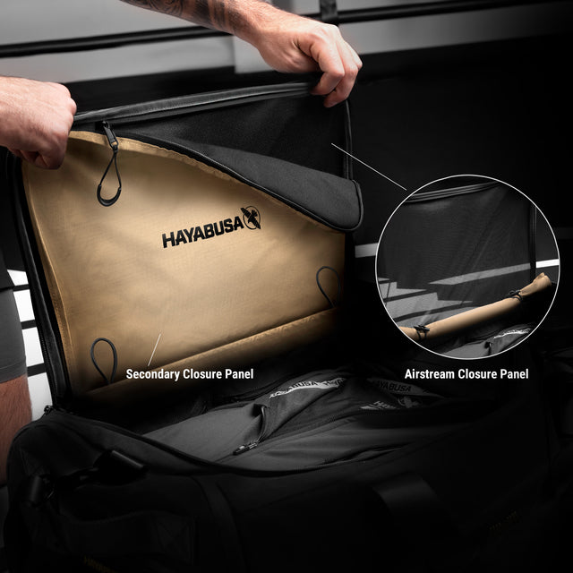 Sac de sport Hayabusa x Mayweather Airstream – Noir/Or