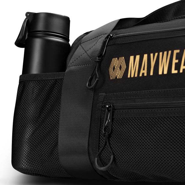 Hayabusa x Mayweather Sportväska Mesh – Svart/Guld