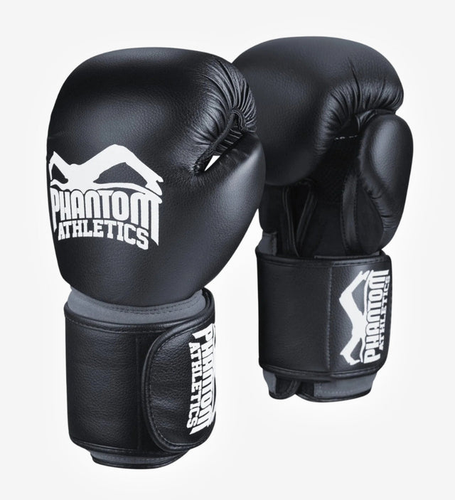 Phantom Boxningshandskar Elite ATF – Svart/Vit – Boxningshandskar