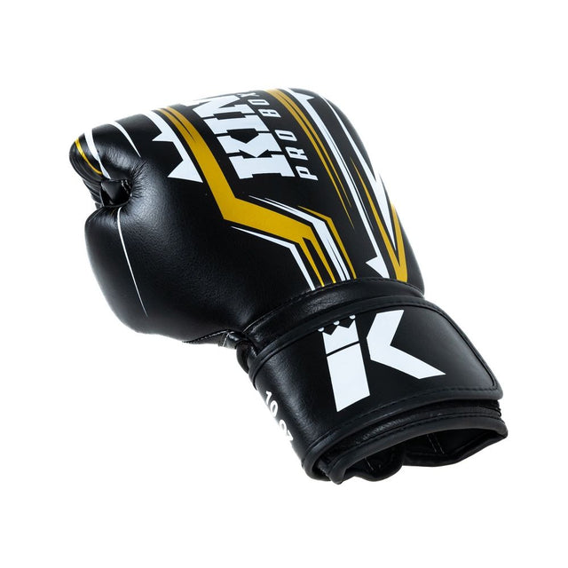 Luvas de boxe King Pro Boxing BG Spartan – Preto/Amarelo