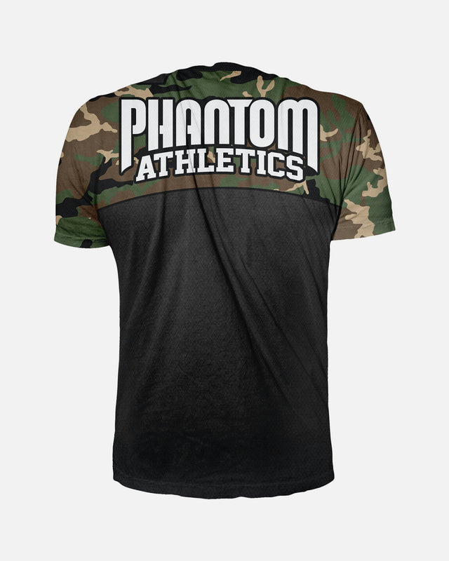 Phantom Athletics Trainingsshirt EVO Camo - Woodland