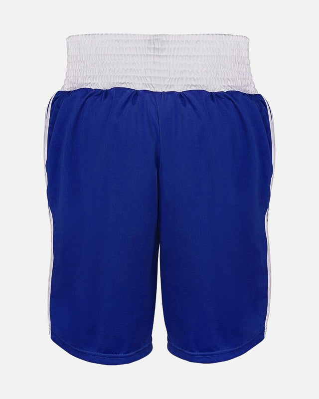 Pantaloni scurți de box Adidas Punch Line – Albastru/Alb