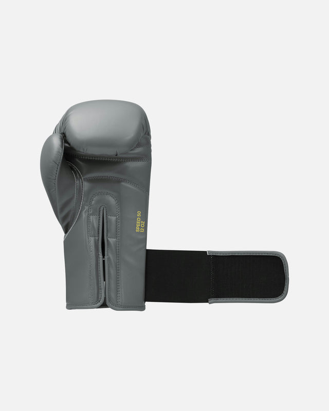 Luvas de boxe Adidas Speed 50 – Cinzento/Ouro