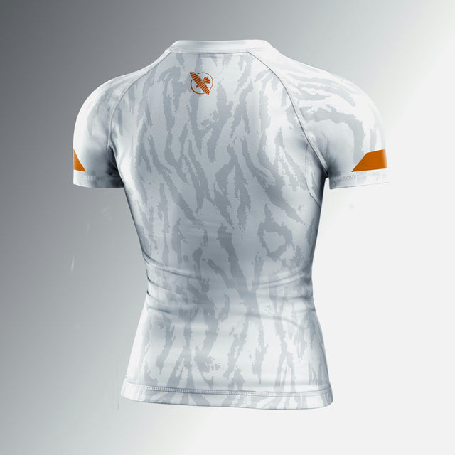Hayabusa Rashguard Apex Vantage Korta Ärmar Dam - Vit