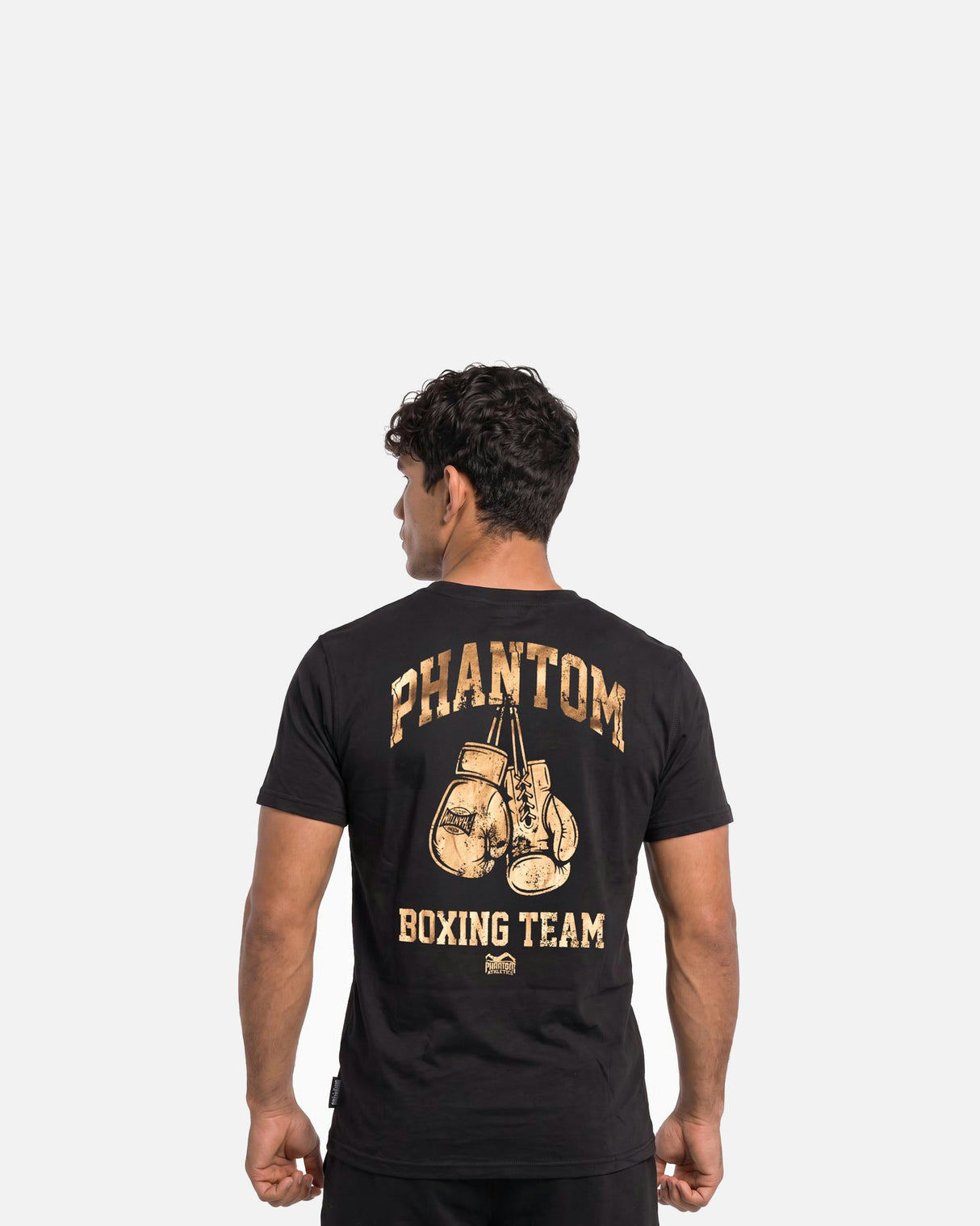Phantom Athletics T-Shirt Boxing Team - Zwart/Goud