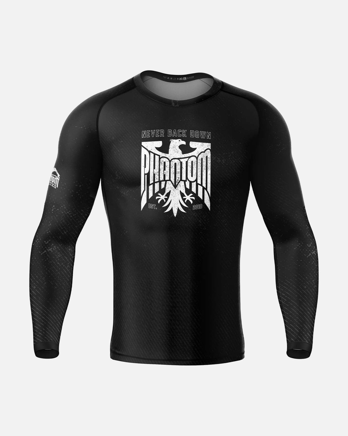 Phantom Athletics Rashguard Germany Eagle Lange Mouwen - Zwart