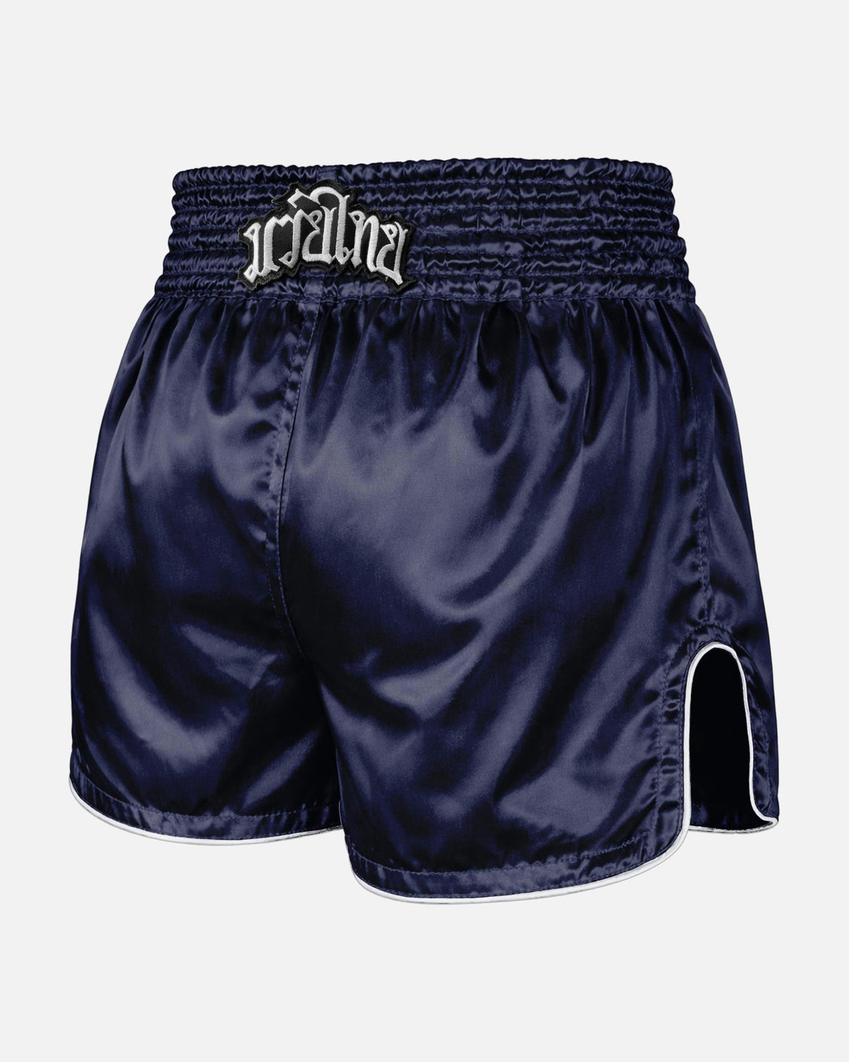 8 WEAPONS Muay Thai Shorts Mongkol - Marineblauw/Wit