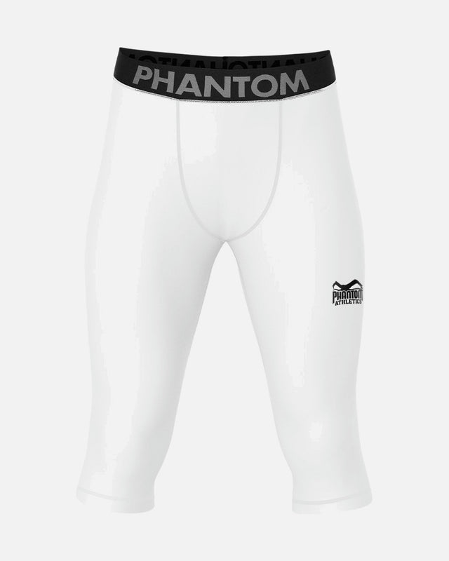 Phantom Athletics Kompressionsshorts APEX 3/4 – Hvid