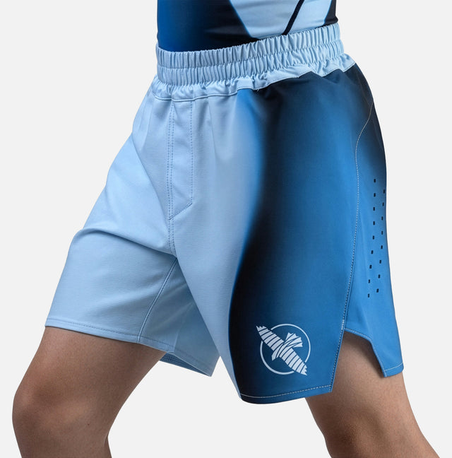Hayabusa MMA Shorts Apex Nova Kinderen - Blauw