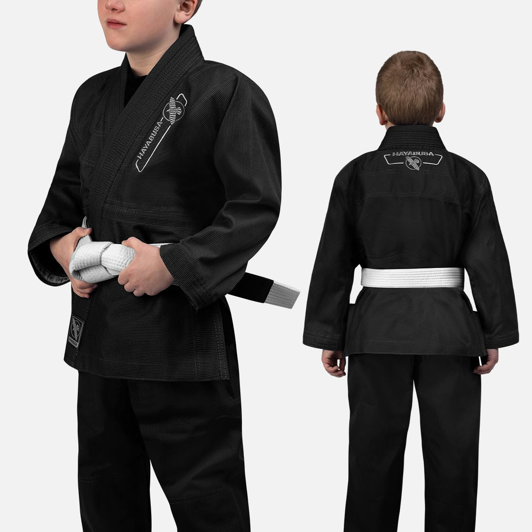 Hayabusa BJJ Gi Essential Kinderen - Zwart