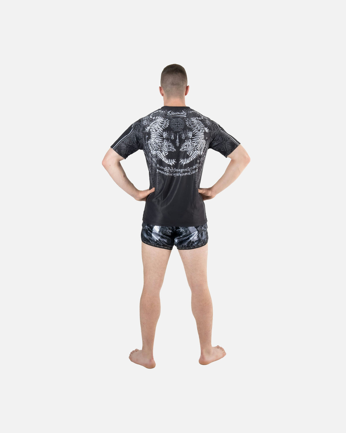 8 WEAPONS T-Shirt Functional - Zwart/Grijs