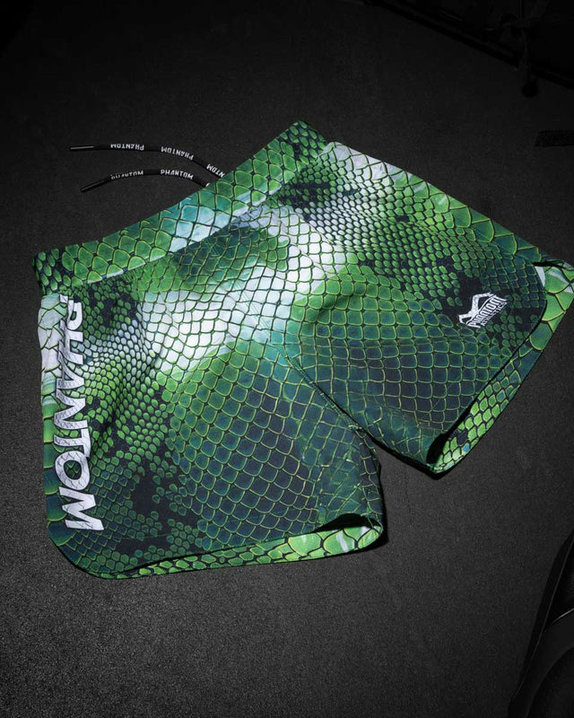 Phantom Athletics MMA Shorts Fusion - Green Viper