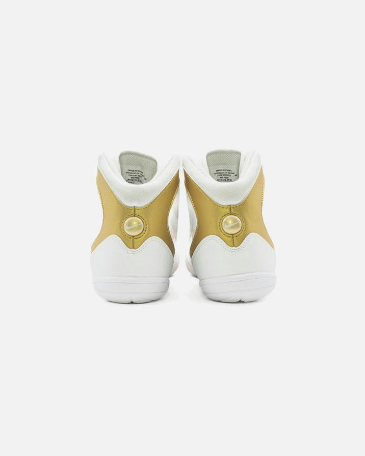 Nike Worstelschoenen Freek - Wit/Goud