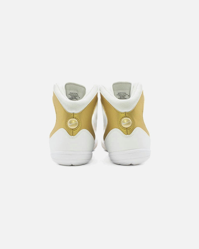 Zápasnické boty Nike Freek – Bílé/Zlaté