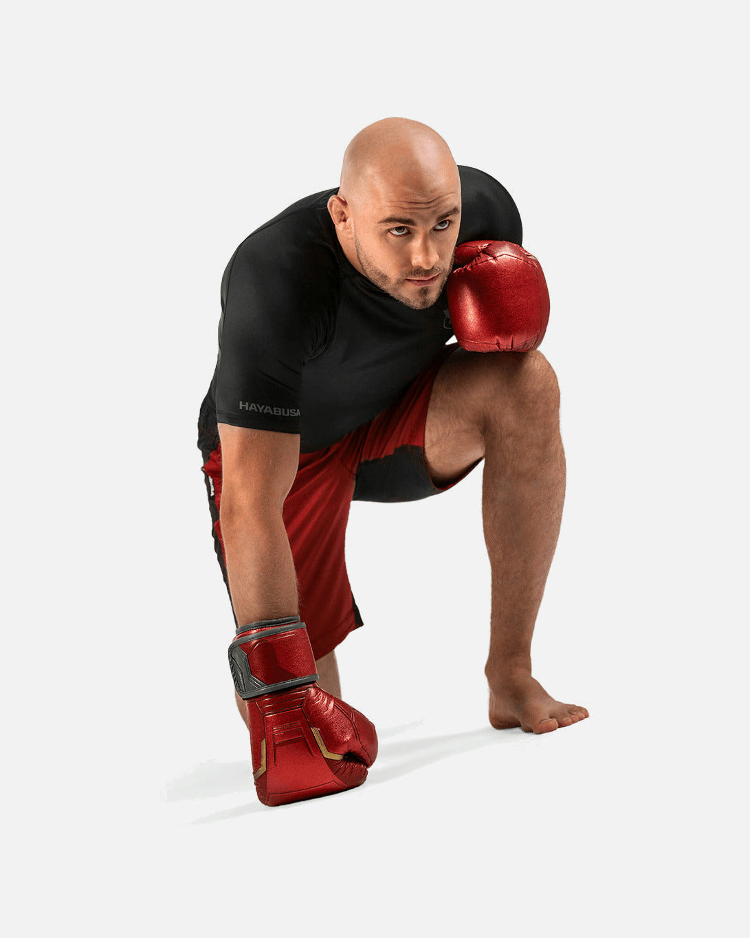Hayabusa x Marvel Bokshandschoenen Iron Man - Rood/Goud