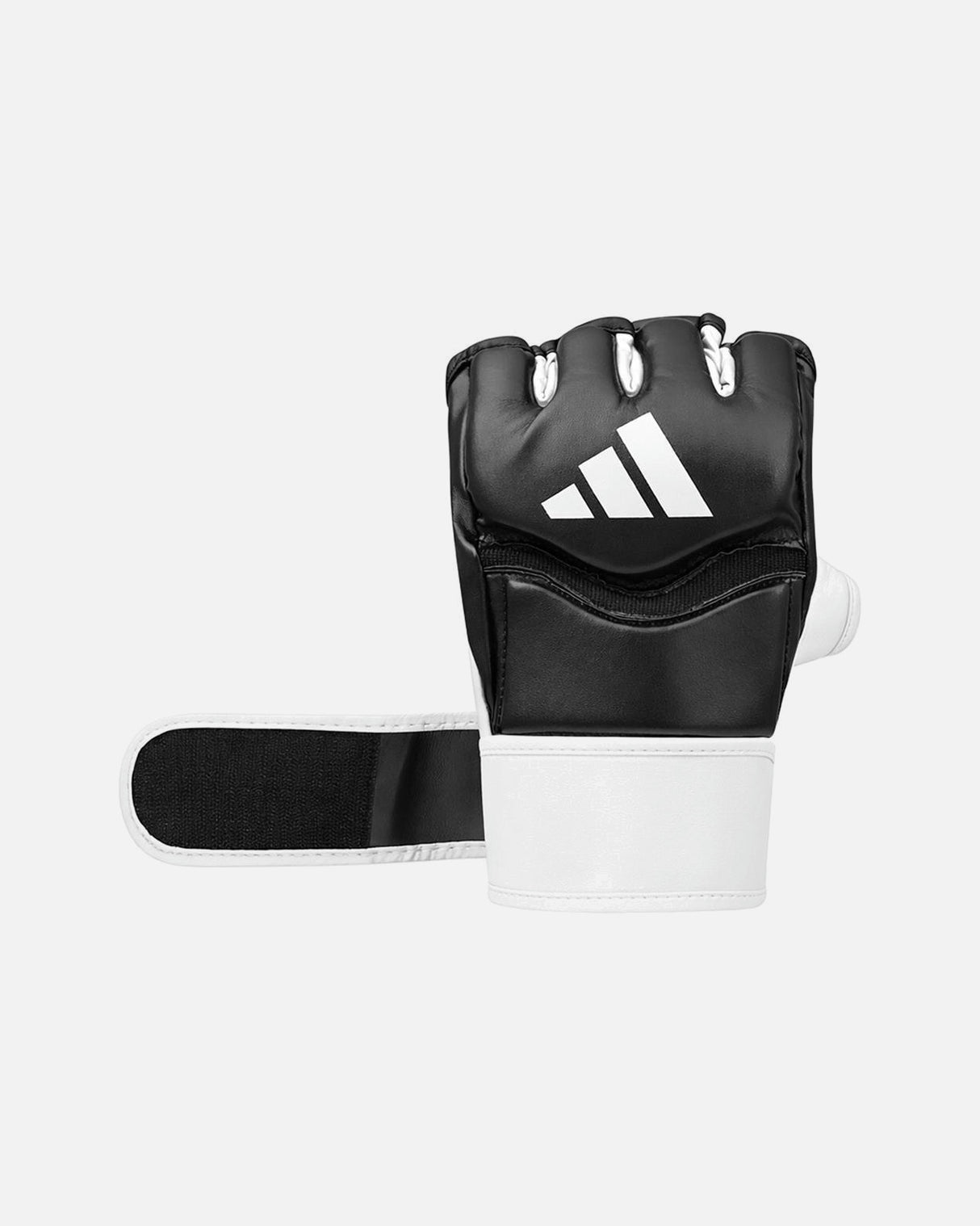 Adidas MMA-Grappling-Handschuhe Traditional – Schwarz/Weiß