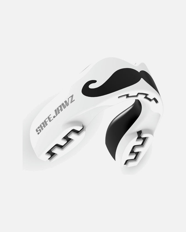 Safejawz Bitje Extro-Series Moustache - Zwart