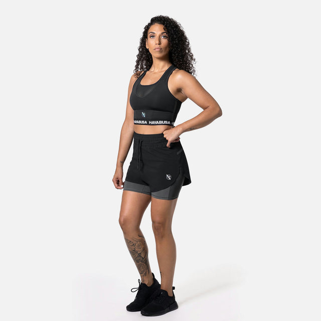 Hayabusa Women's Training Shorts – Black
