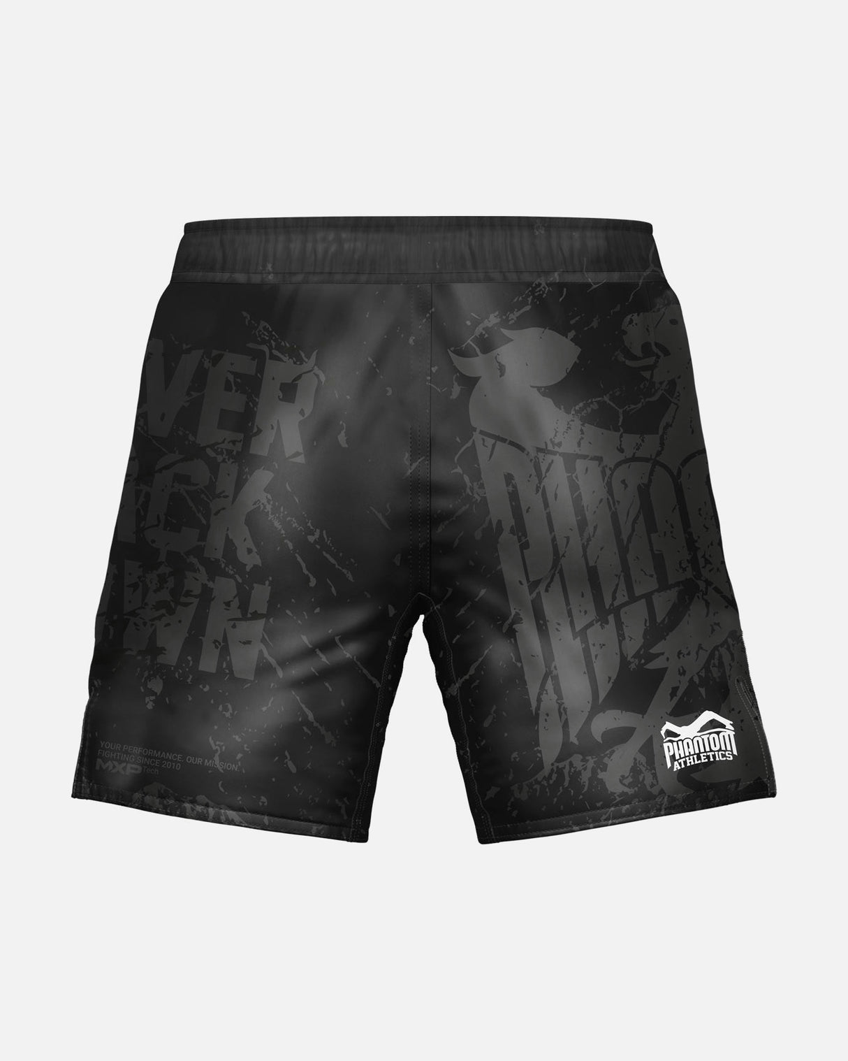 Phantom Athletics MMA Shorts EVO - Zwart/Rood/Goud