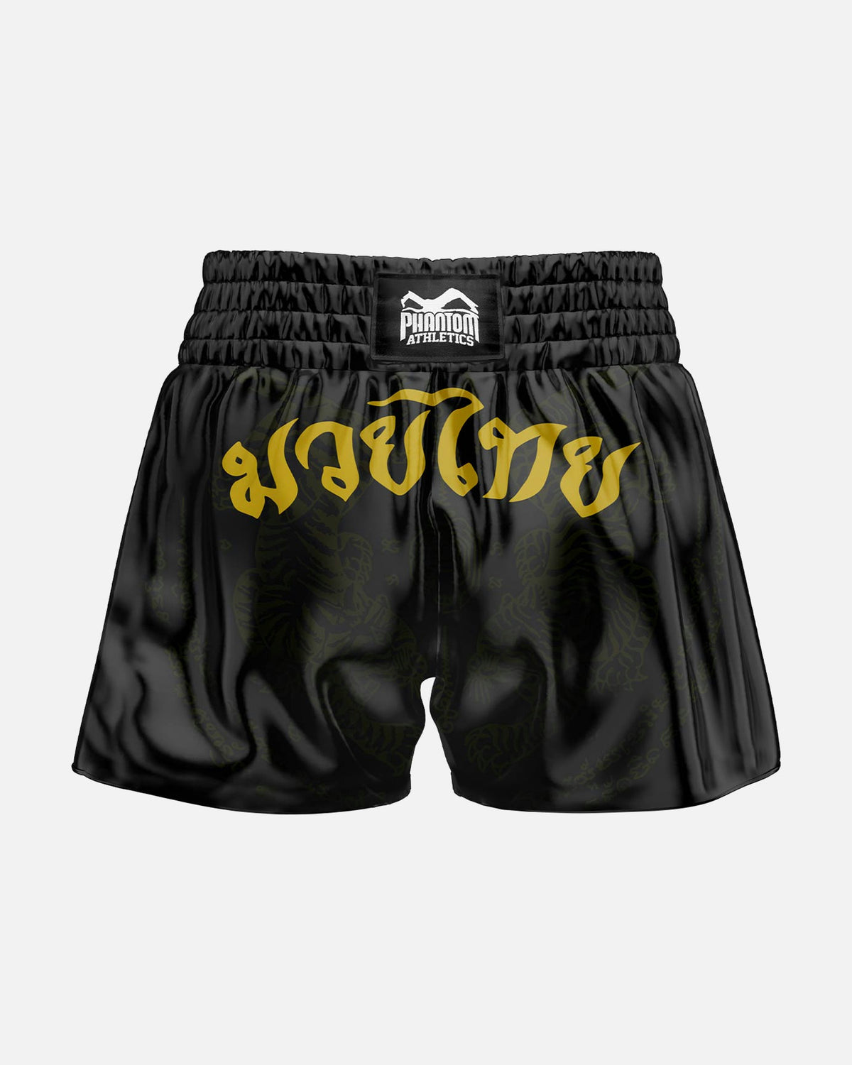 Muay Thai trenky Phantom Athletics Sak Yant – Černé/Zlaté