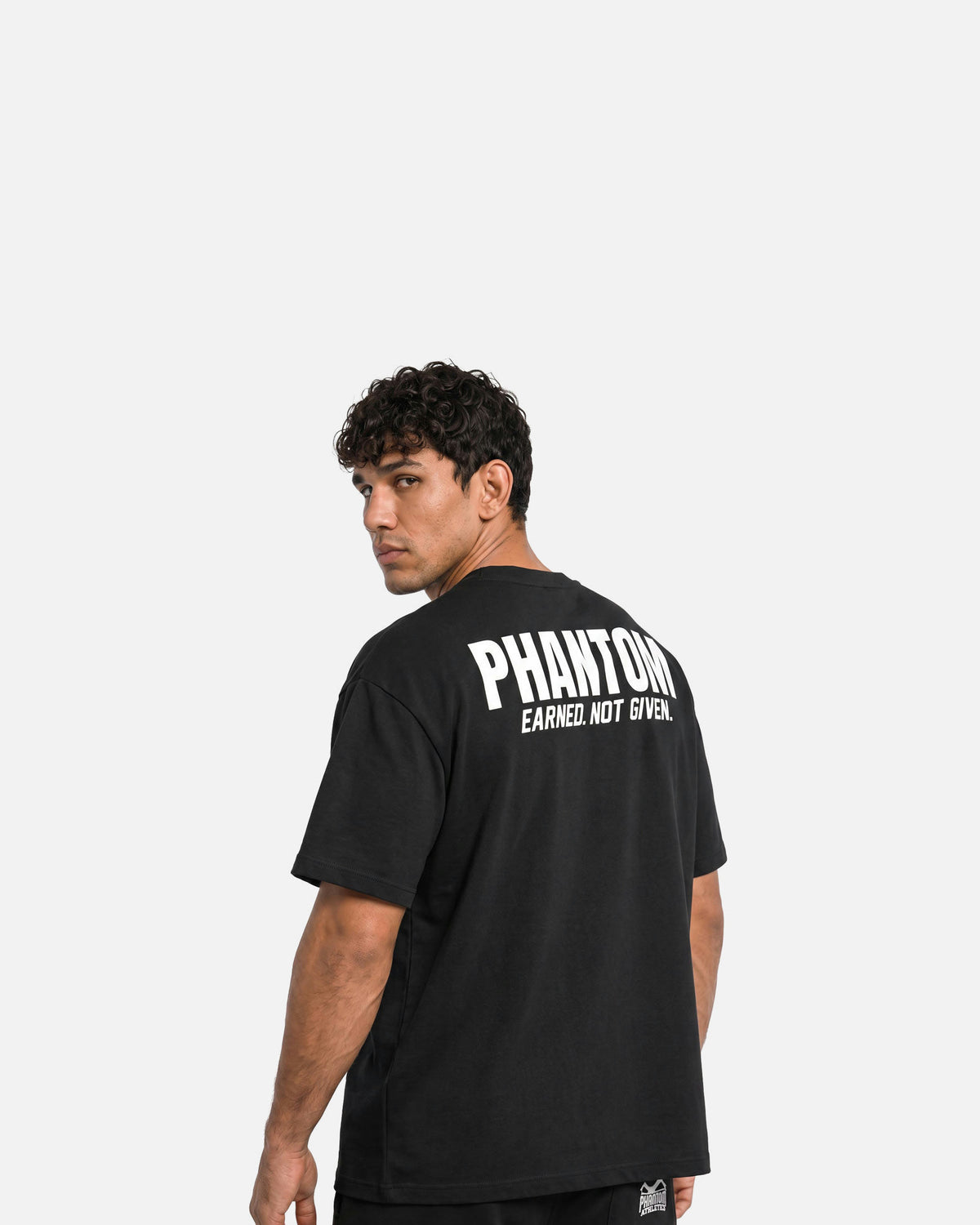Phantom Athletics T-Shirt Earned - Zwart