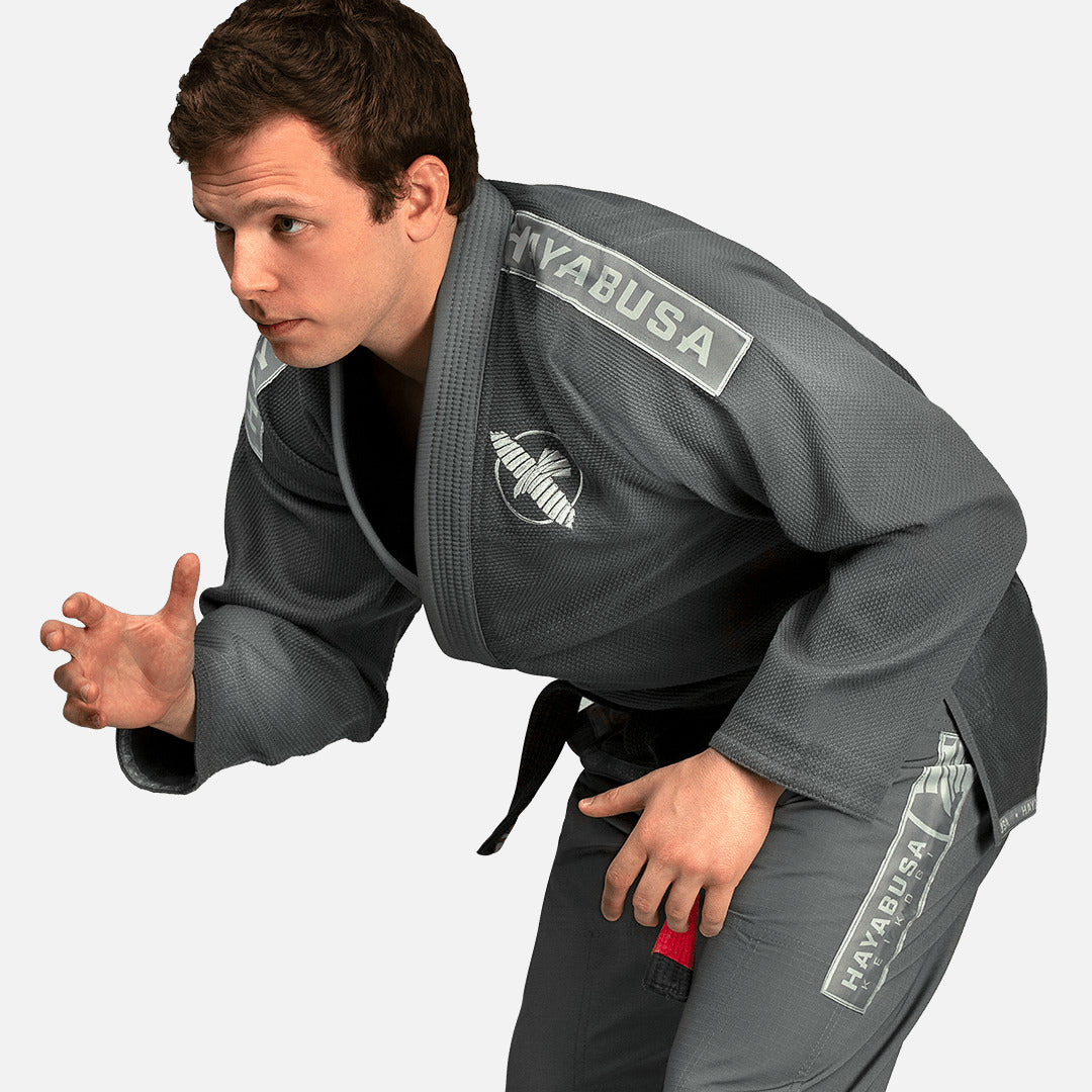 Kimono BJJ Hayabusa Lightweight – Szare