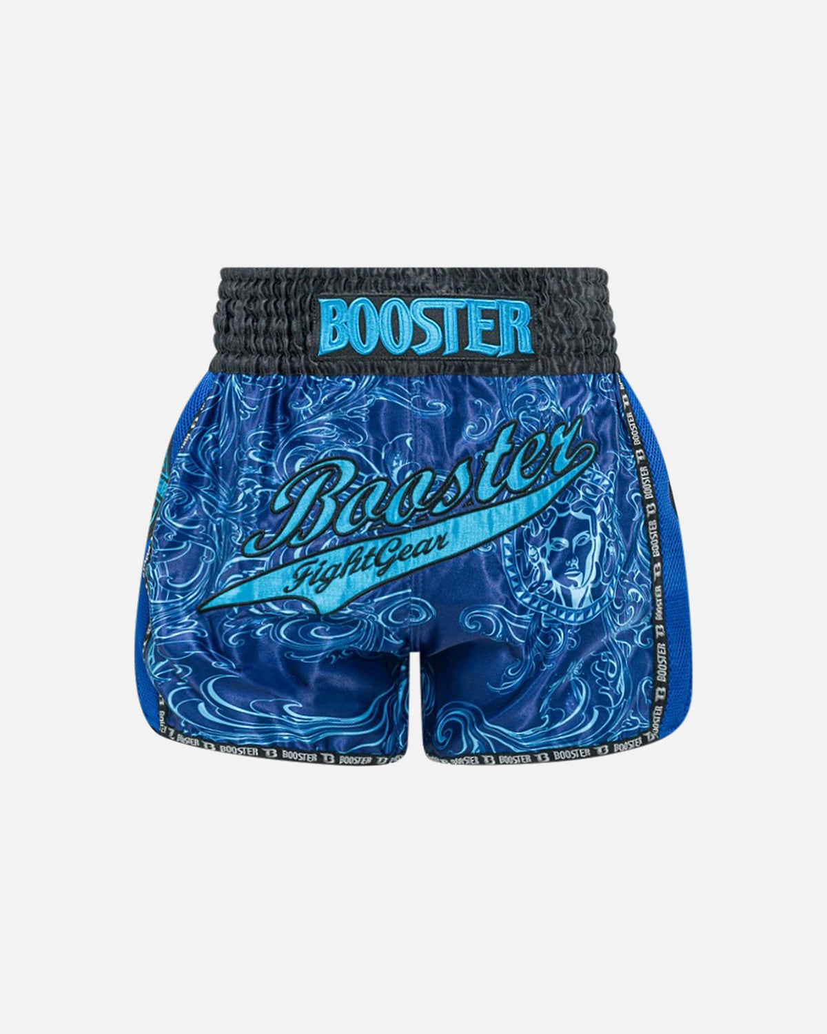 Booster Muay Thai Shorts Medusa - Blauw