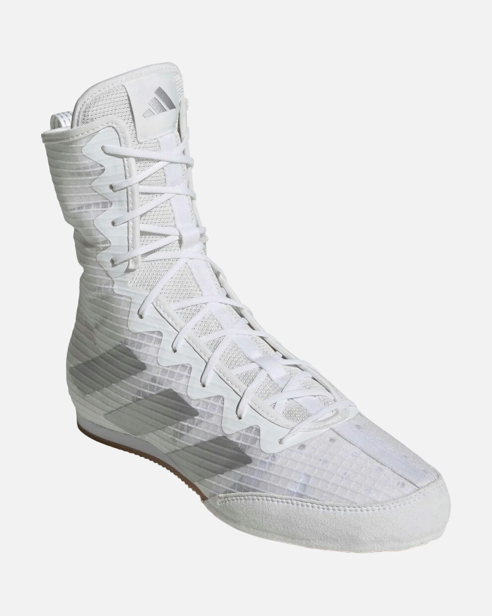 Adidas Boxschuhe Box Hog 4 – Weiß/Silber