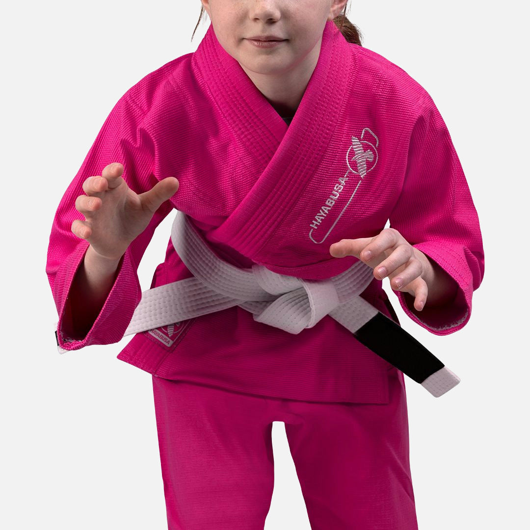 Hayabusa BJJ Gi Essential Kinderen - Roze
