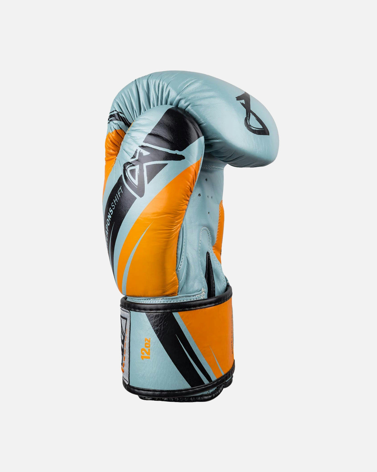 8 WEAPONS Bokshandschoenen Shift - Ijsgrijs/Oranje