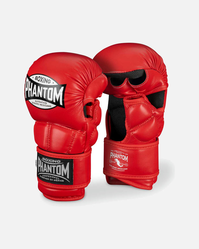 Phantom Athletics MMA Handschoenen Mexico - Zilver/Groen/Rood