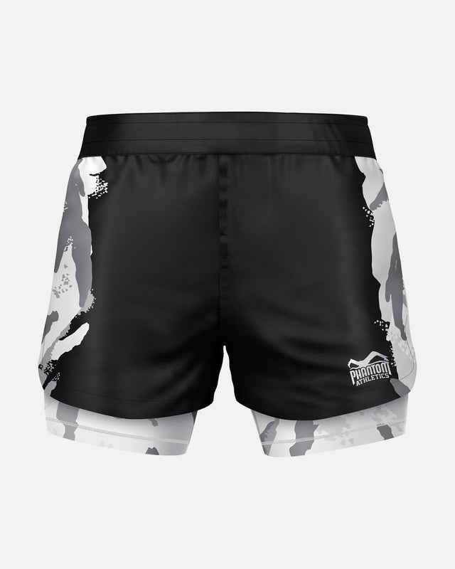 Phantom Athletics MMA-shorts Fusion 2in1 – Grön/Svart