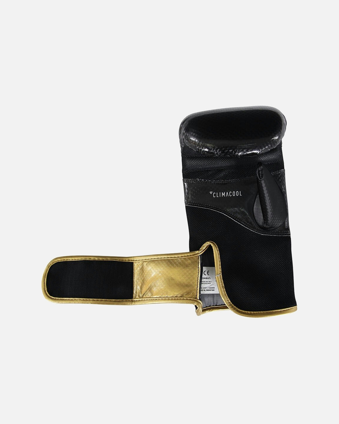 Guantes de boxeo Adidas Hybrid 75 – Negro/Oro
