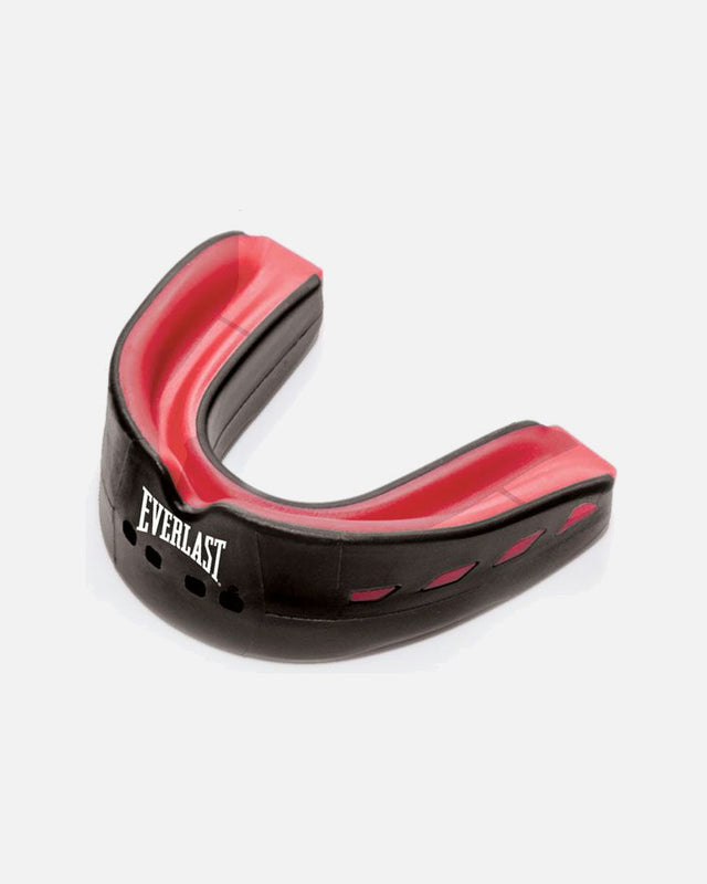 Everlast Bitje Evershield Double Mouth Guard, - Zwart/Rood