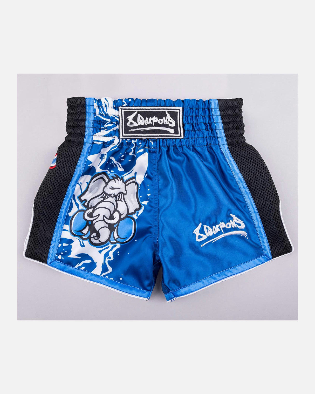 8 WEAPONS Muay Thai Shorts Jipe - Blauw