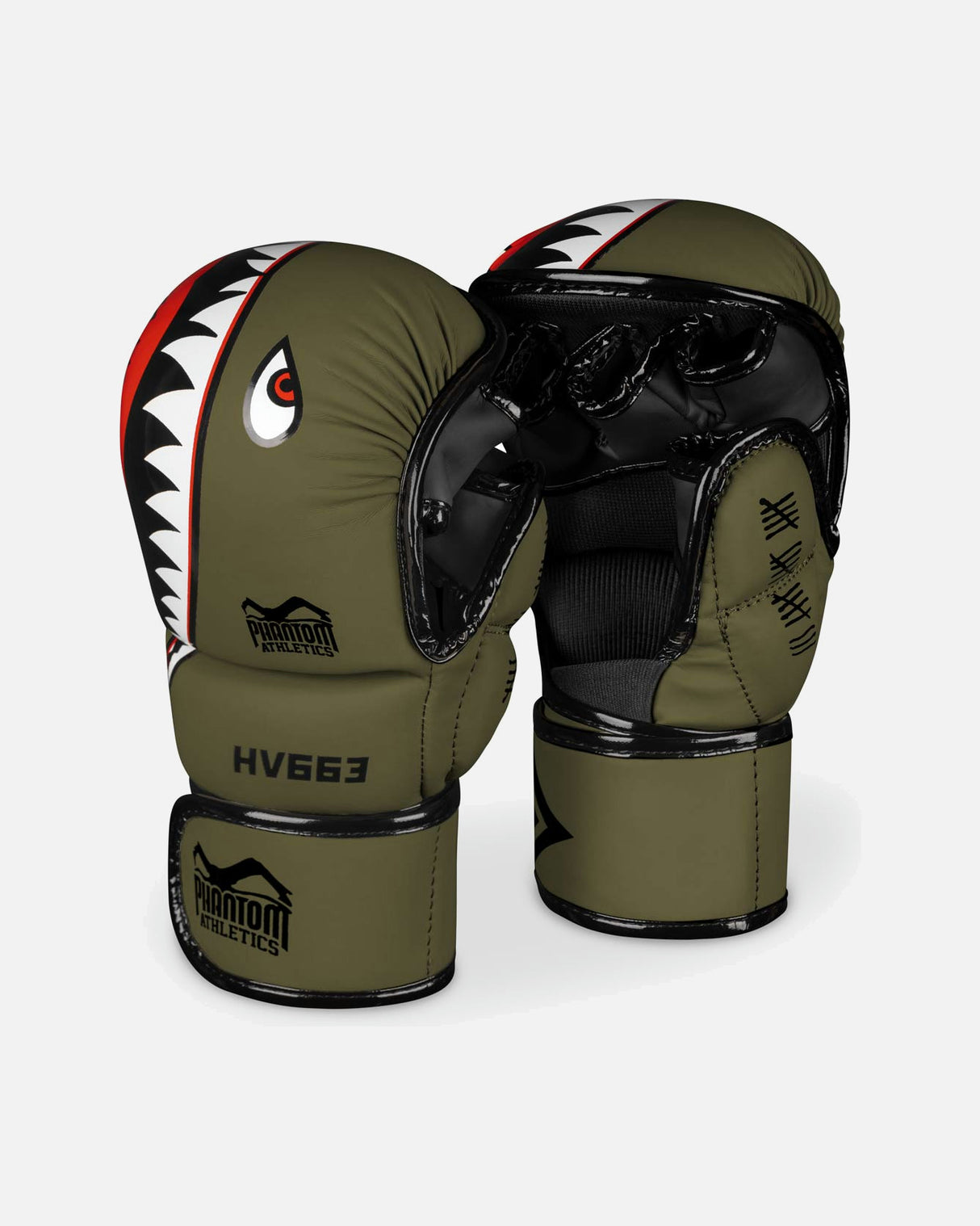 Phantom Athletics MMA Handschoenen Fight Squad - Legergroen