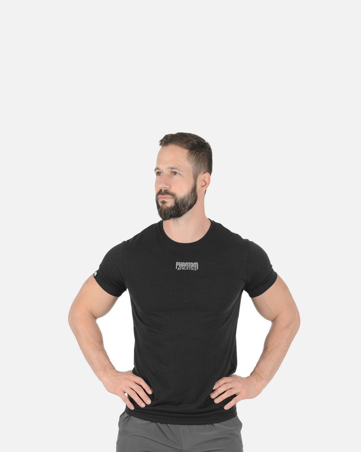 Phantom Athletics T-Shirt Supporter - Zwart