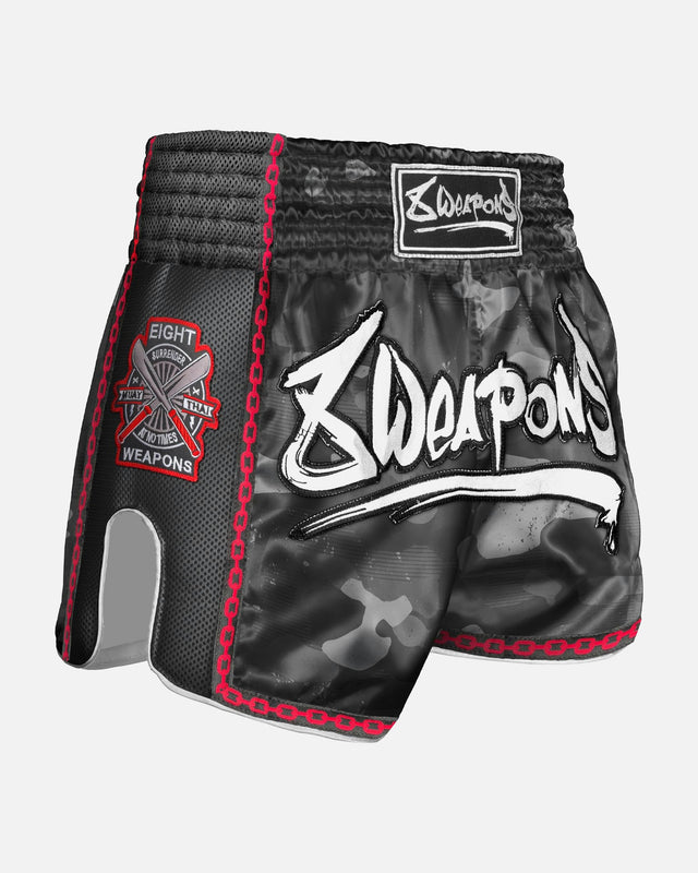 8 WEAPONS Muay Thai Shorts Urban Camo 2.0 – Urban Camo