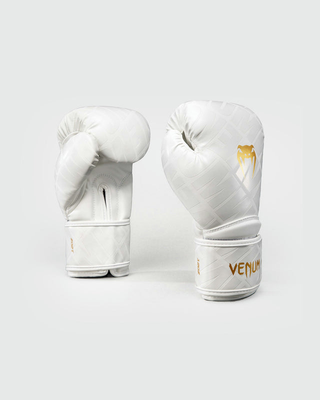 Venum Bokshandschoenen Contender 1.5 XT 3D - Wit/Goud (VENUM-06042-717)