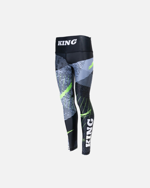Pantaloni scurți de compresie King Pro Boxing Shadow – Femei – Negru
