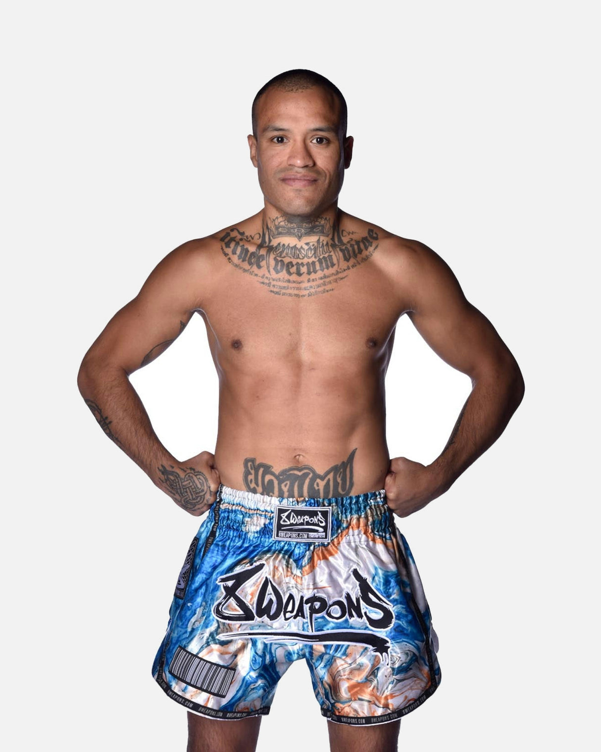 8 WEAPONS Muay Thai Shorts Vivo Vertigo - Veelkleurig