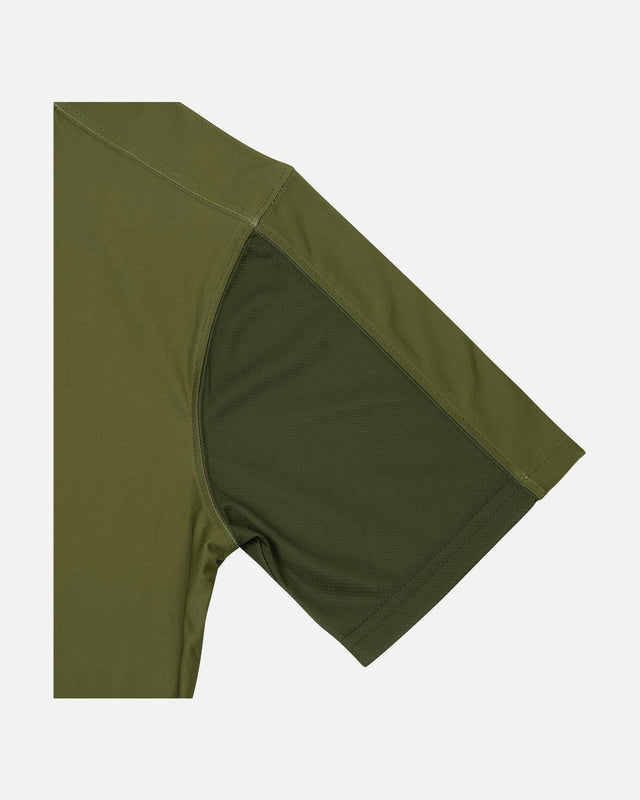 Adidas T-shirt Tech Line - Oliven